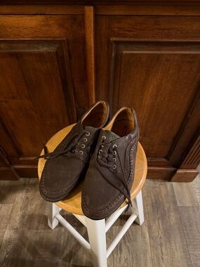 Ecco | Shoes | Ecco Holton Amber Brown Leather Oxford Lace  display picture 2